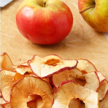 Dried apple chips