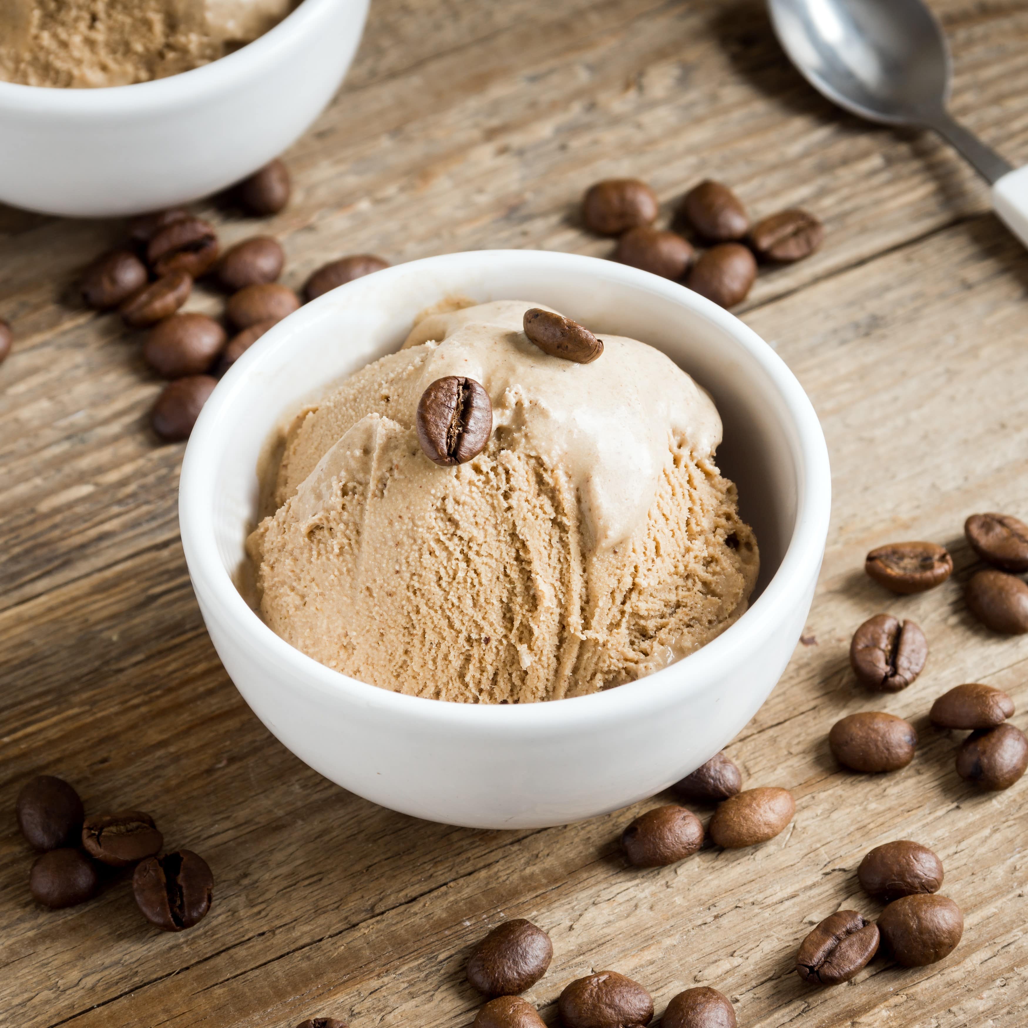 Chocolaty mocha ice cream