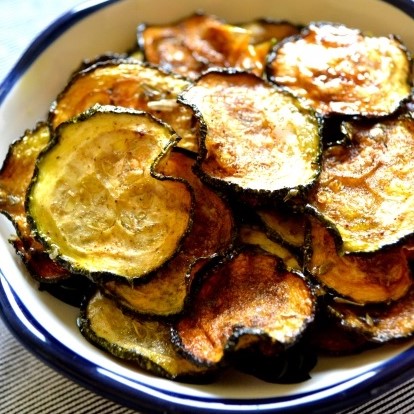 Zucchini chips (Kate)