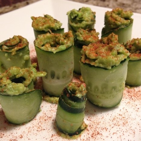 Cucumber Avocado Rolls