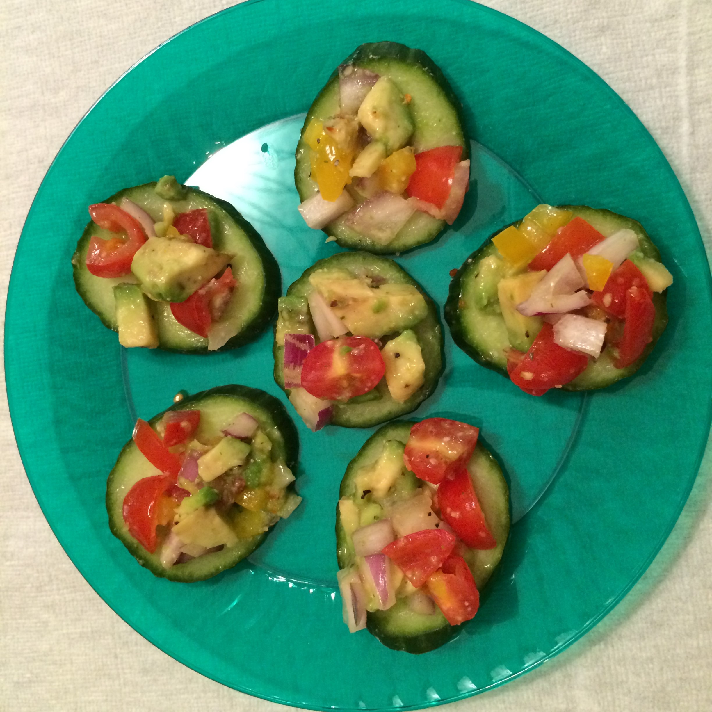 Tomato Avocado Appetizers