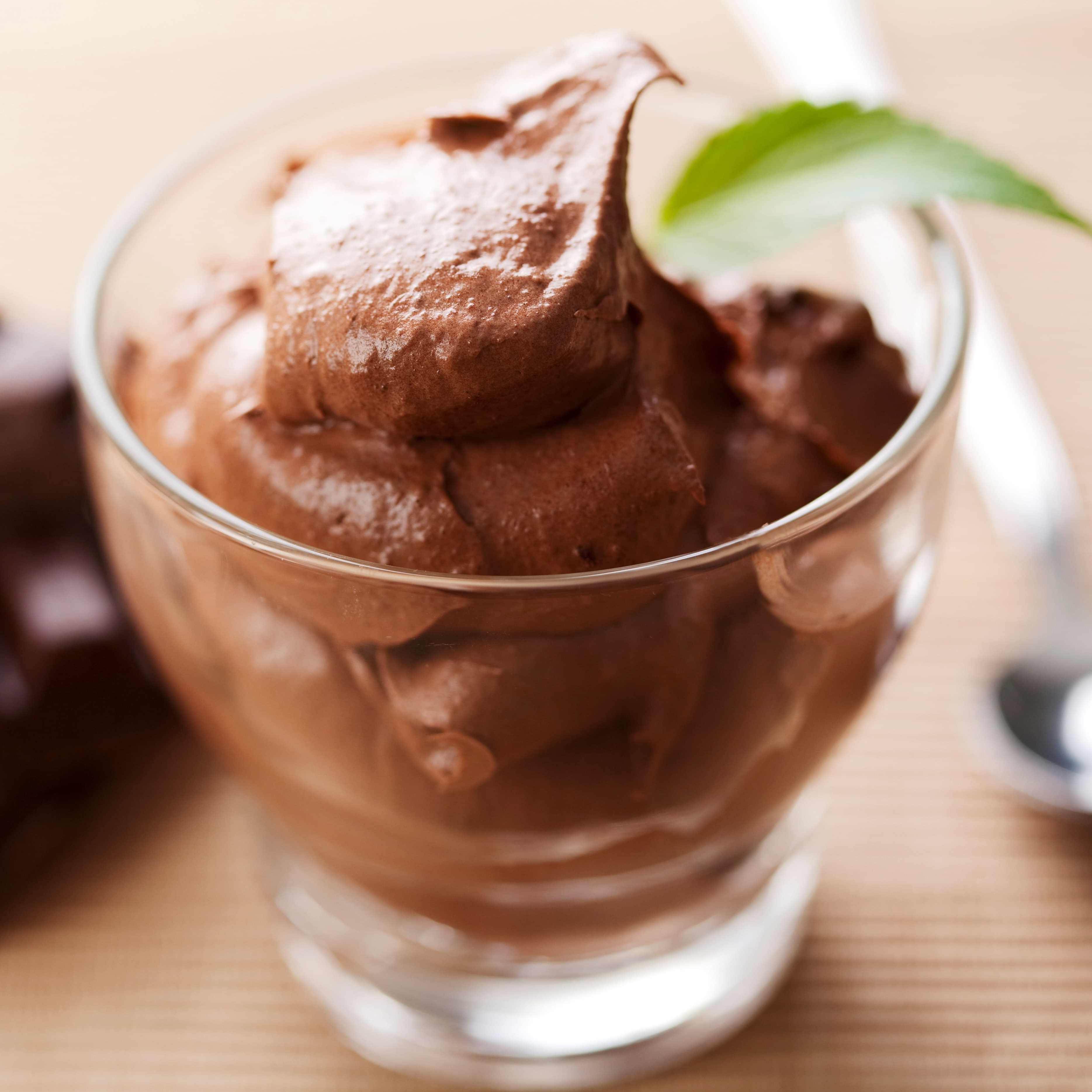 Chocolate pudding or mousse 