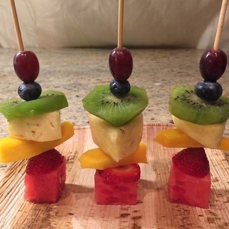 Rainbow Skewers