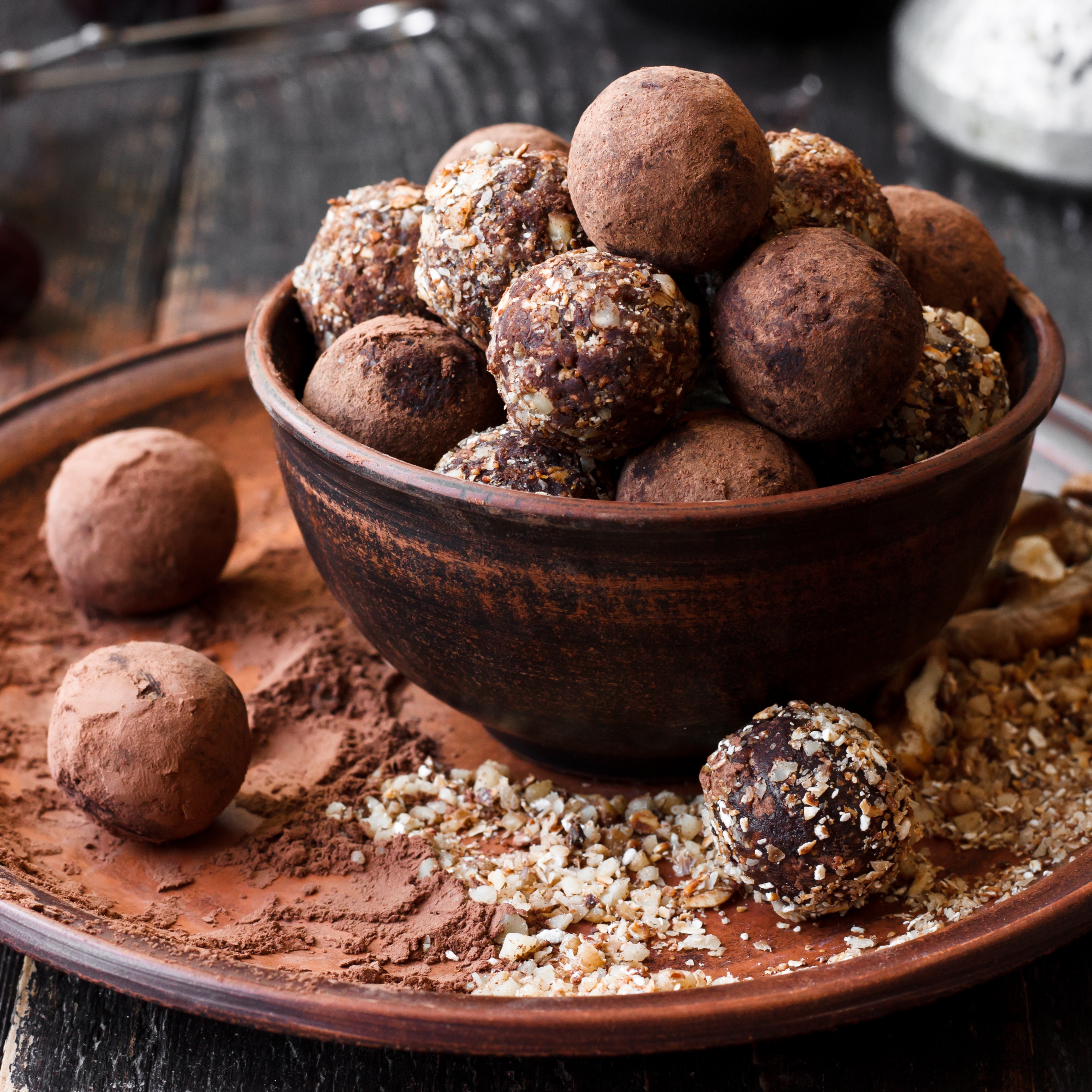 chocolate truffles