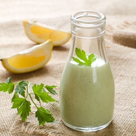 Creamy avocado dressing