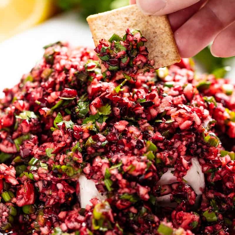 Cranberry salsa