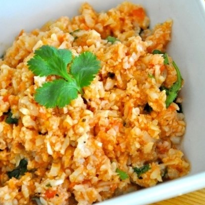 Sharon’s Mexican Style Cauliflower Rice day