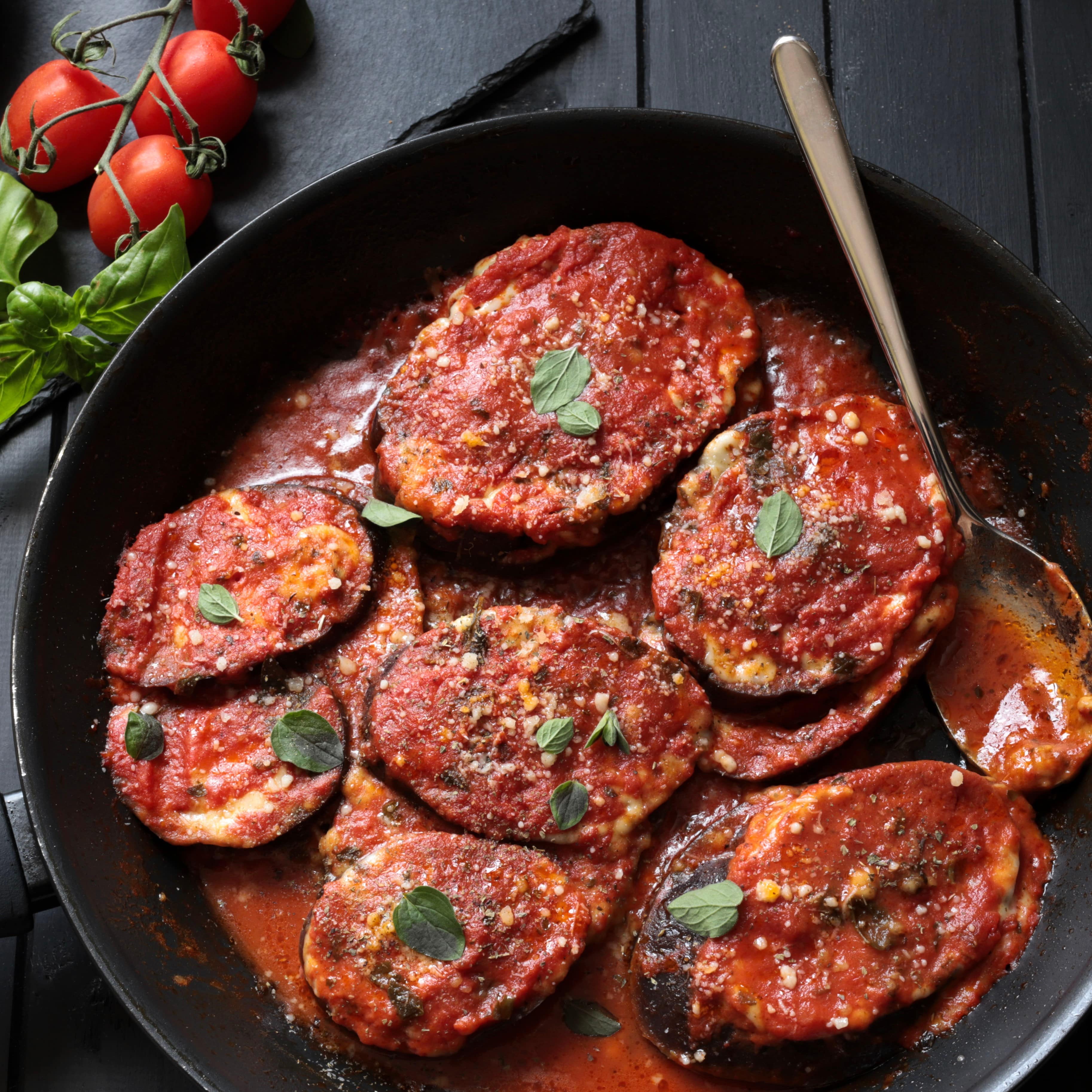 Baked Eggplant Slices