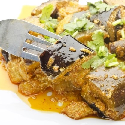 Curried Eggplant 