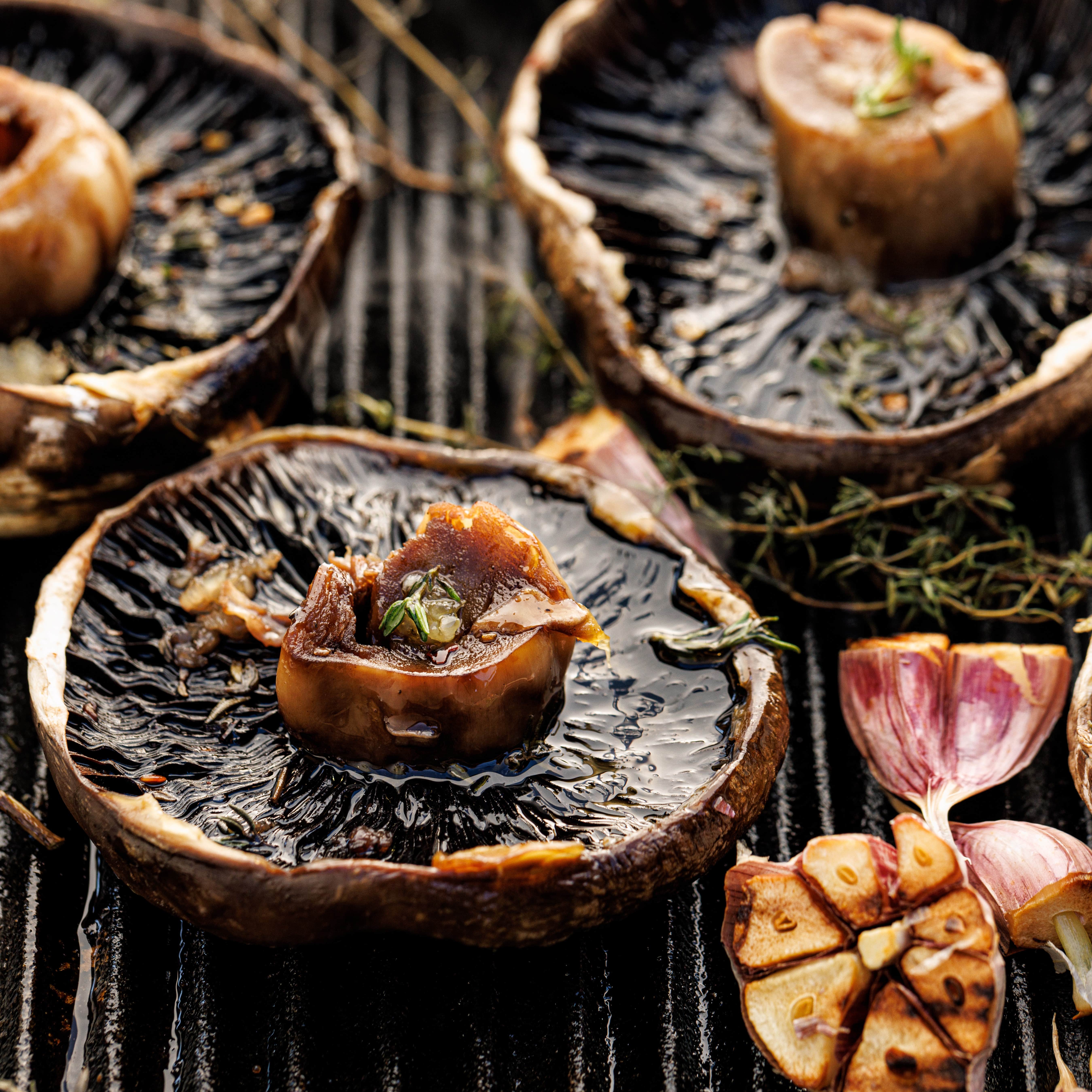 Marinated portobello mushrooms (Daniela)