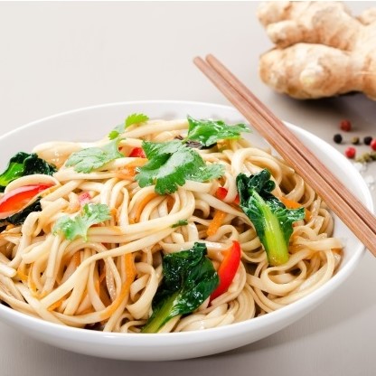 Thai Peanut Butter Veggie Stir Fry And Angel Hair Miracle Noodles