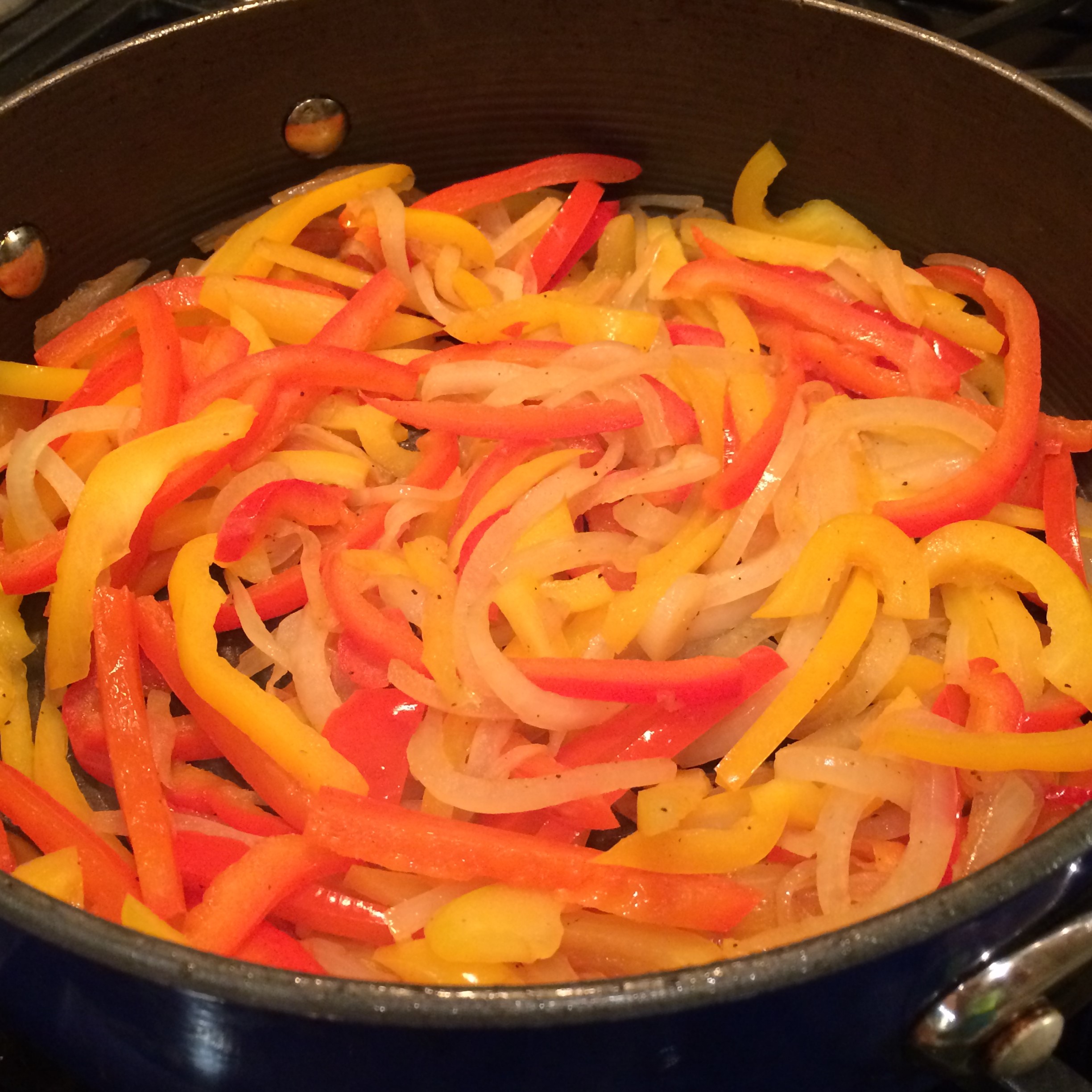 Caramelized Onions and Bell Peppers