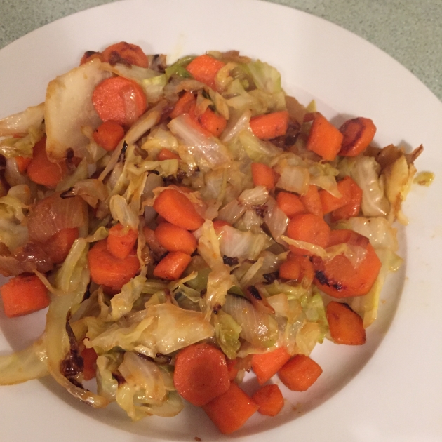 Jill’s Carrots and Cabbage 
