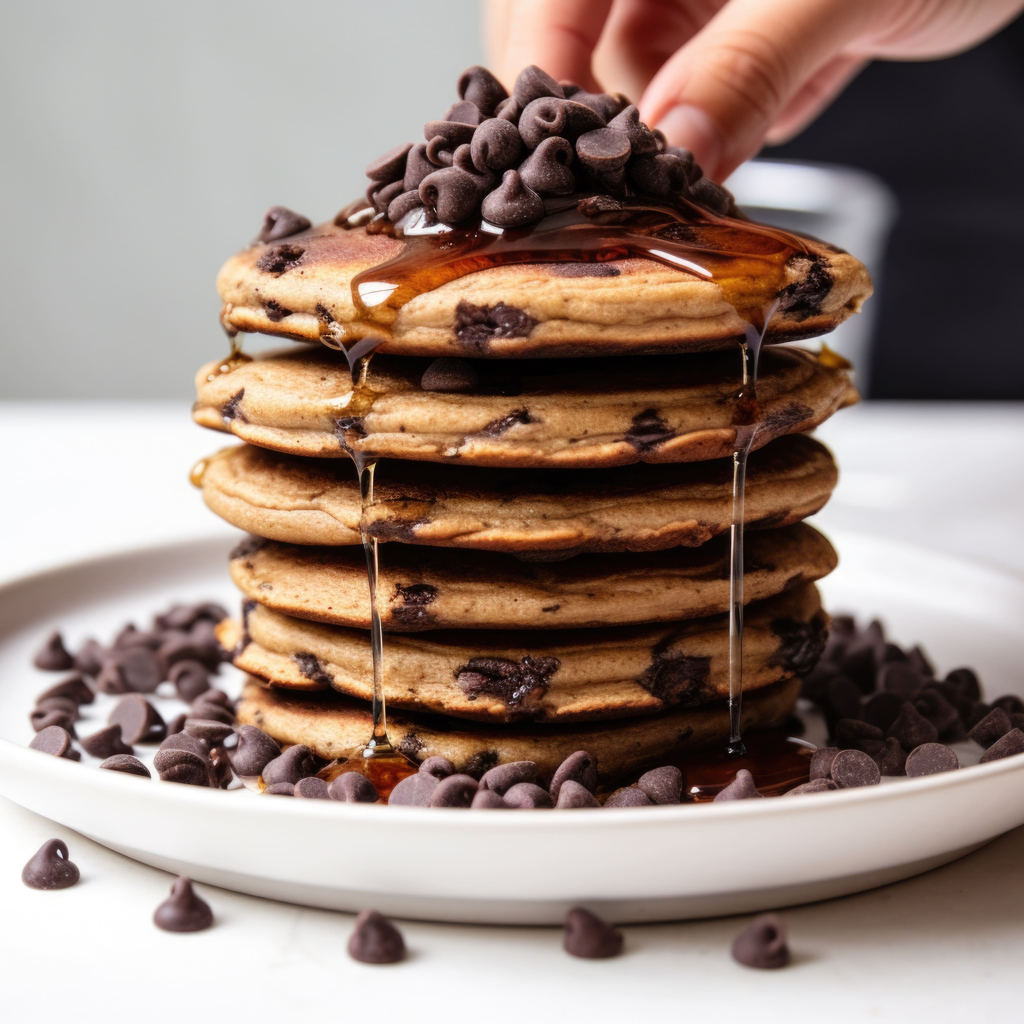 Chocolate Chip Pancakes Vegan