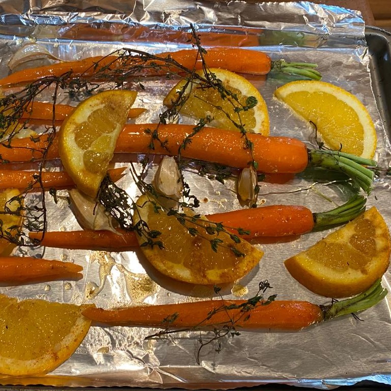 Ginger Orange Carrots