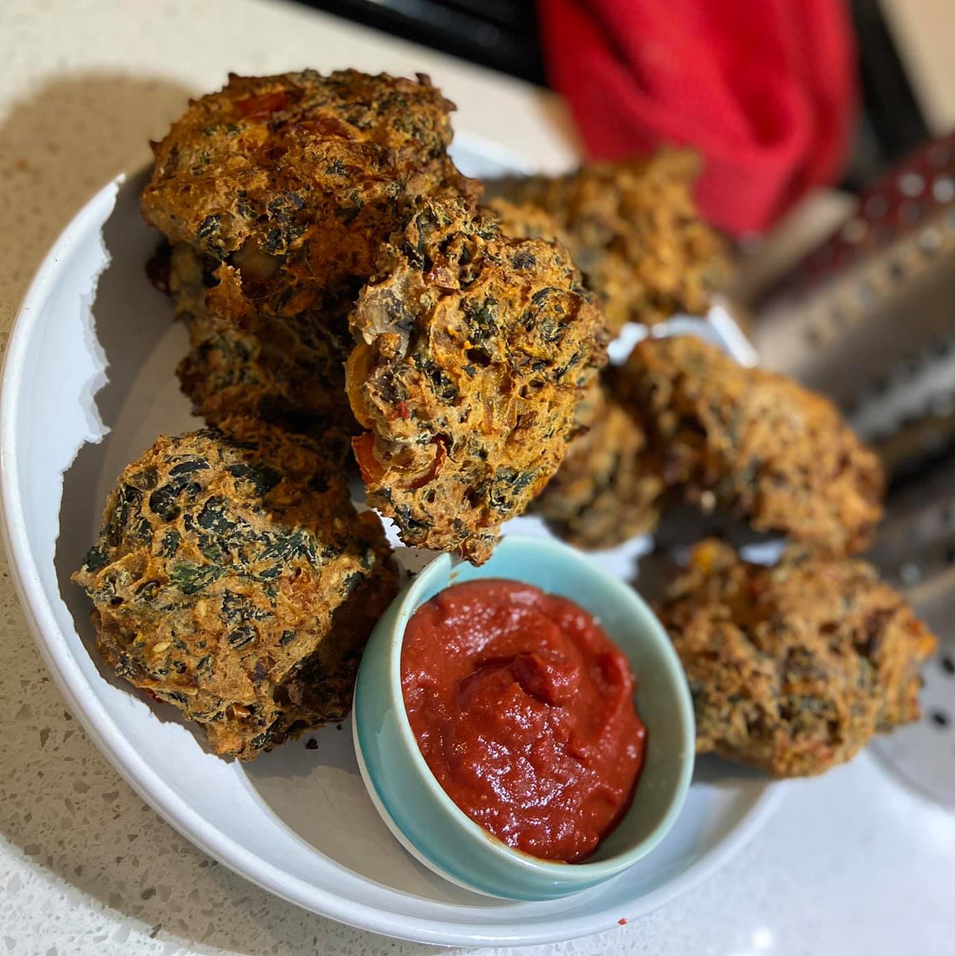 Kale Fritters