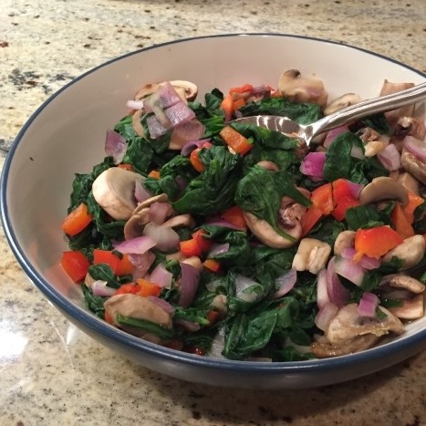 Spinach Stir Fry 