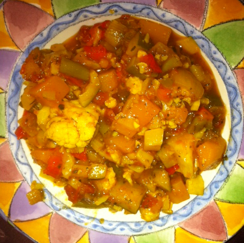 Vegetable Curry Stew