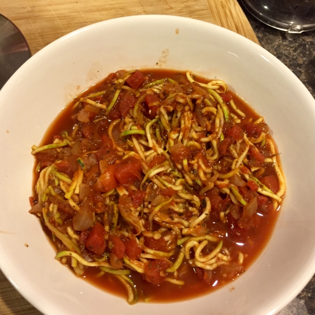 Colleen’s Zucchini Pasta            