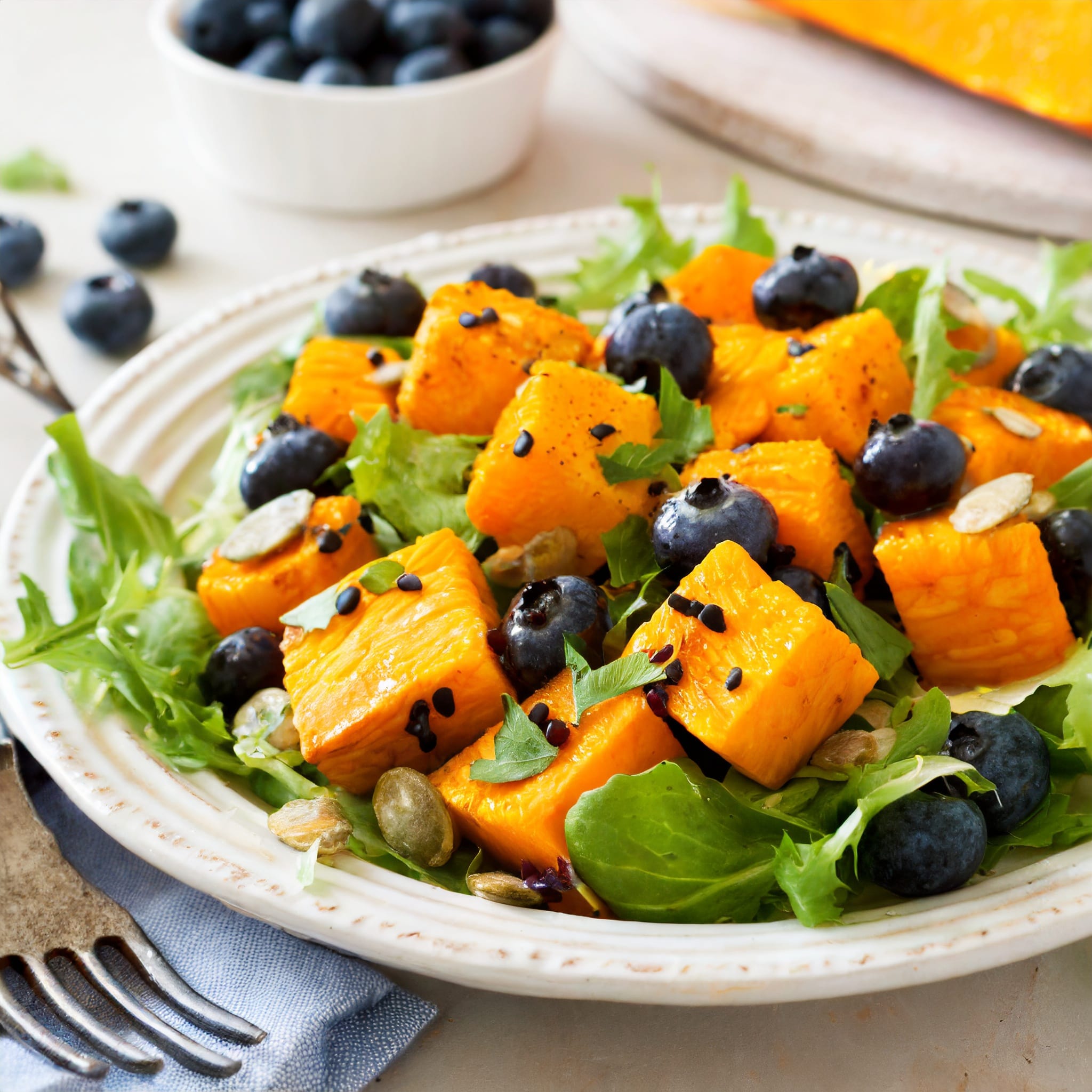 Roasted Butternut Squash Salad