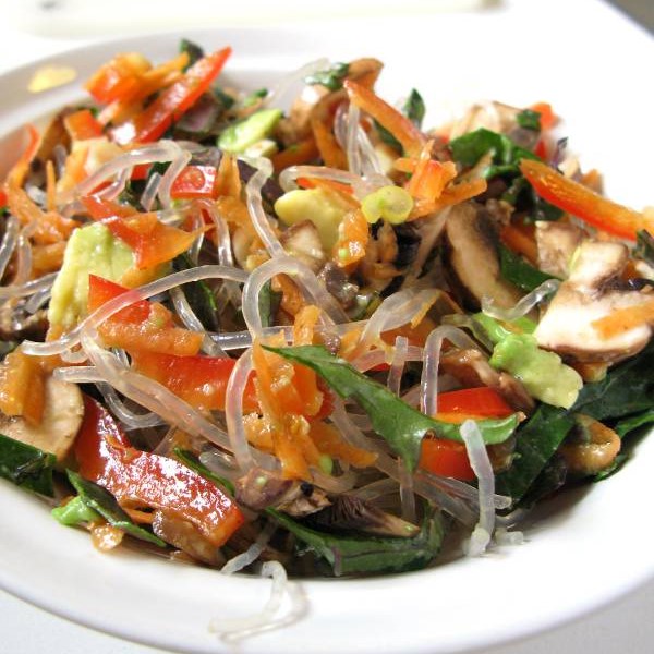 Jills Salad with Kelp Noodles