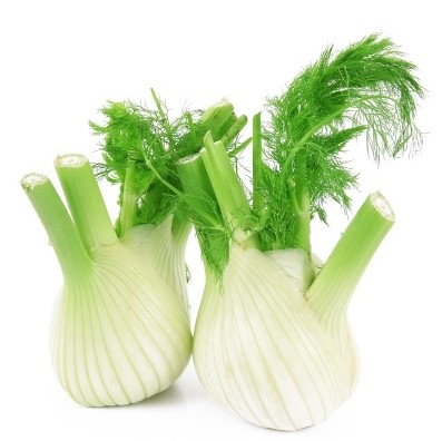 Chilled fennel soup with avocado and cucumber