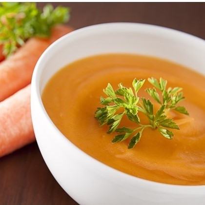 Ginger carrot soup