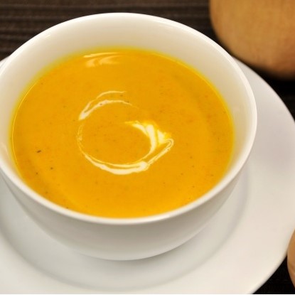 Squash apple soup 