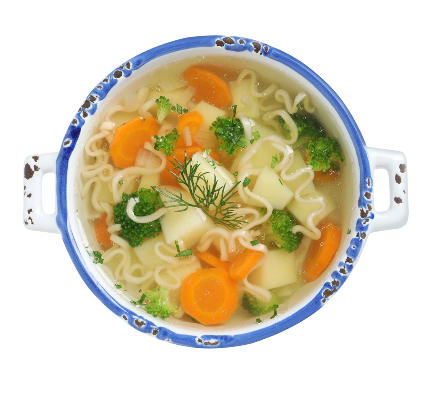 Jill's vegetable noodle soup