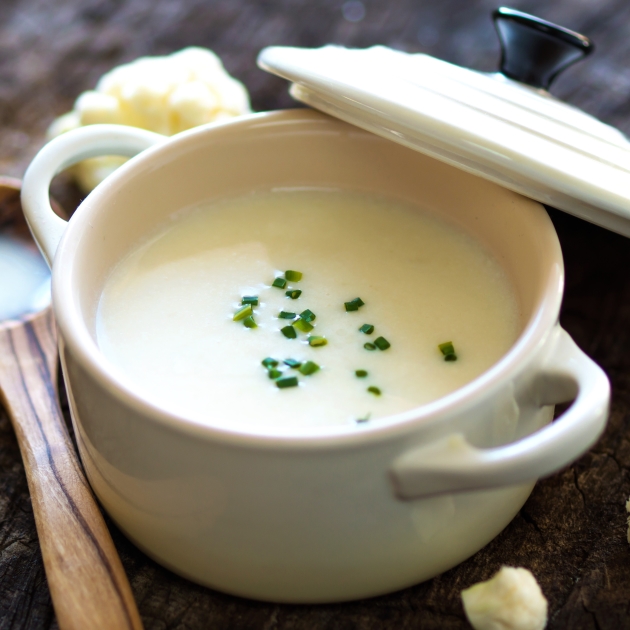 Cream of cauliflower soup