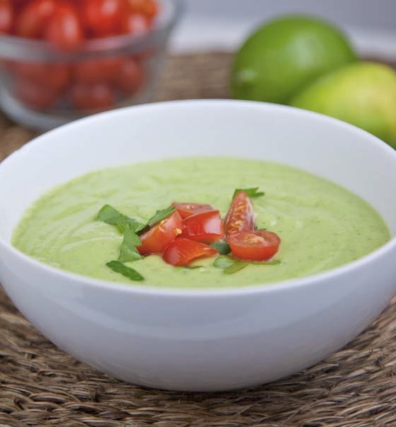 Cucumber Avocado Soup