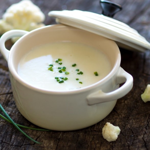 Roasted Cauliflower Soup